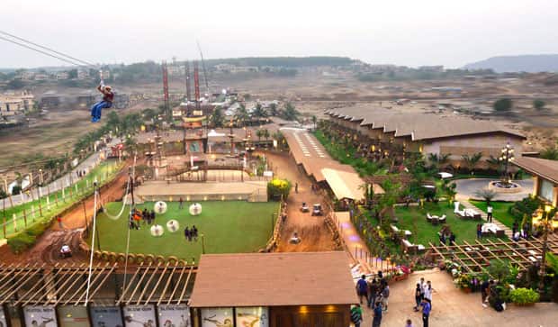 Ariel View of Della Adventure Park